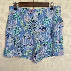 LILLY PULITZER BLUE FAYE SKORT